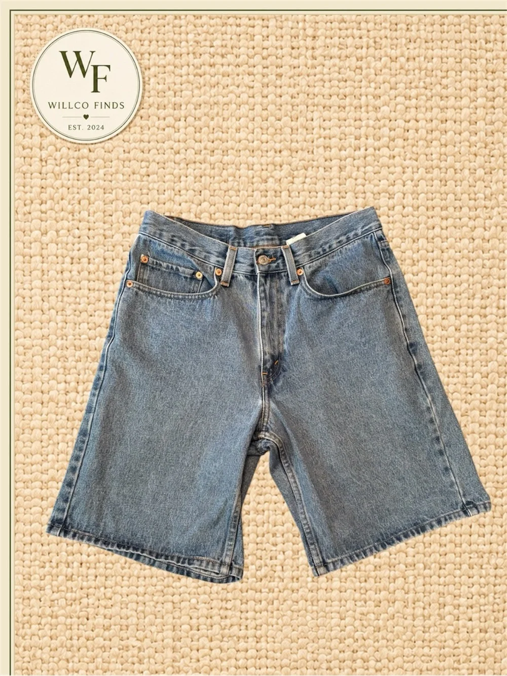Vintage Y2K 2002 Levi’s 550 Relaxed Fit Denim Jorts Men’s 32 Baggy Shorts